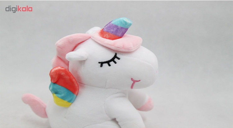عروسک طرح اسب یونیکورن Unicornis ارتفاع 20 سانتی متر