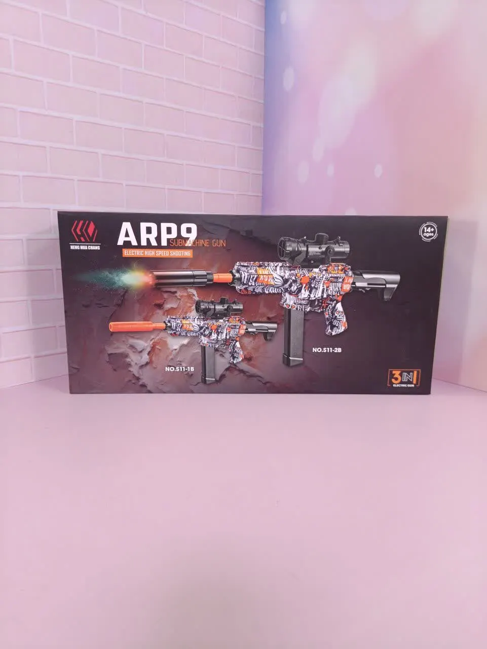 تفنگ تیر ژله ای شارژی مدل ARP9