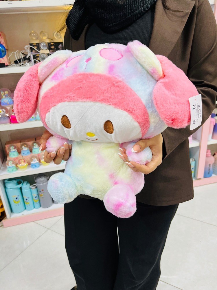 پتو بالشی سینمارول با لباس آبرنگی اورجینال (Cinnamaroll)