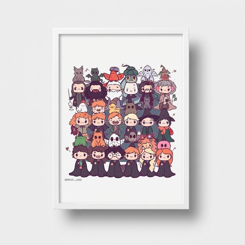 تابلو مدل هری پاتر Harry Potter کد LA-G10602