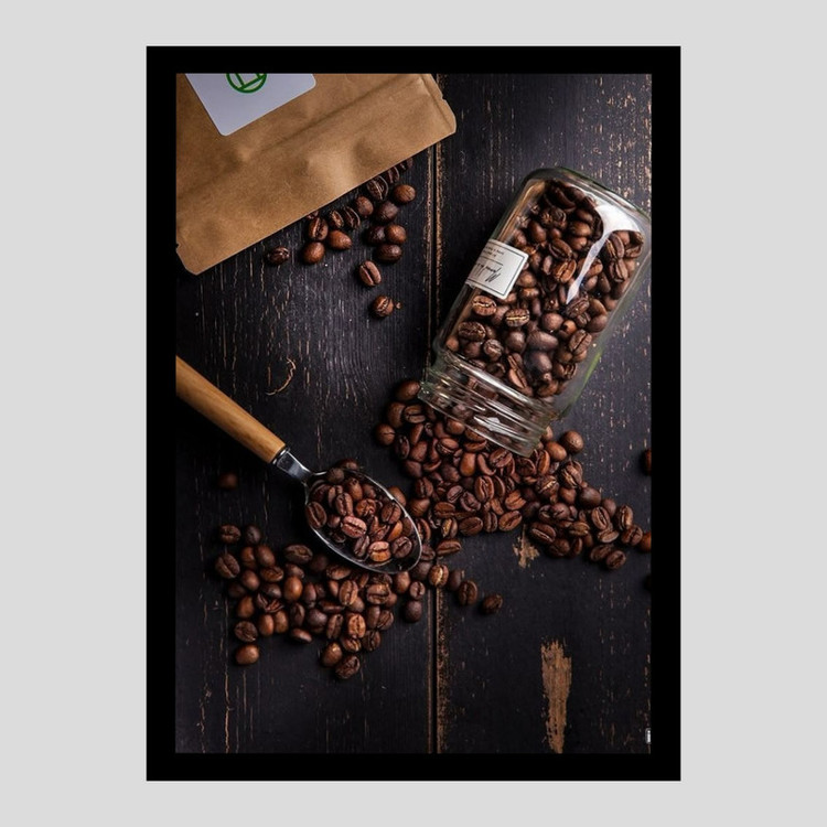 تابلو طرح کافه و قهوه کد Cafe84 مجموعه 7 عددی