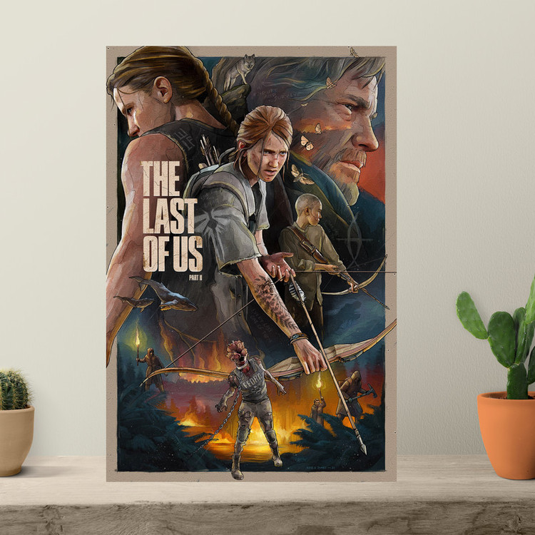 تابلو مدل گیمینگ لست اف اس last of us 2 کد 1269