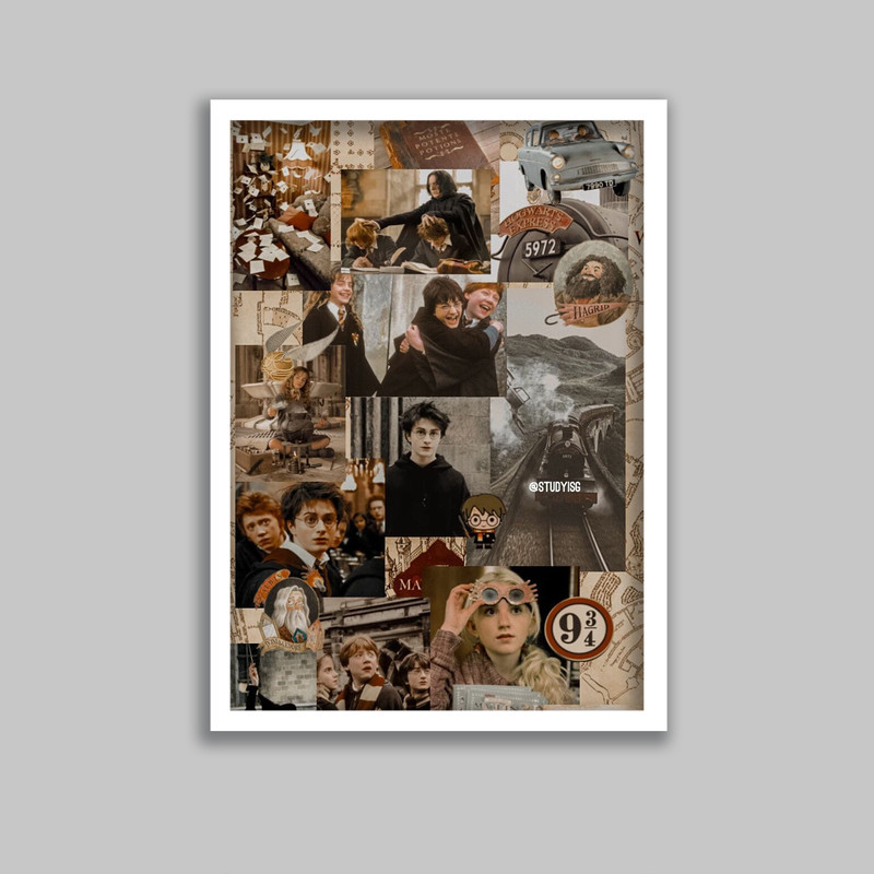 تابلو مدل هری پاتر Harry Potter کد LA-G10575