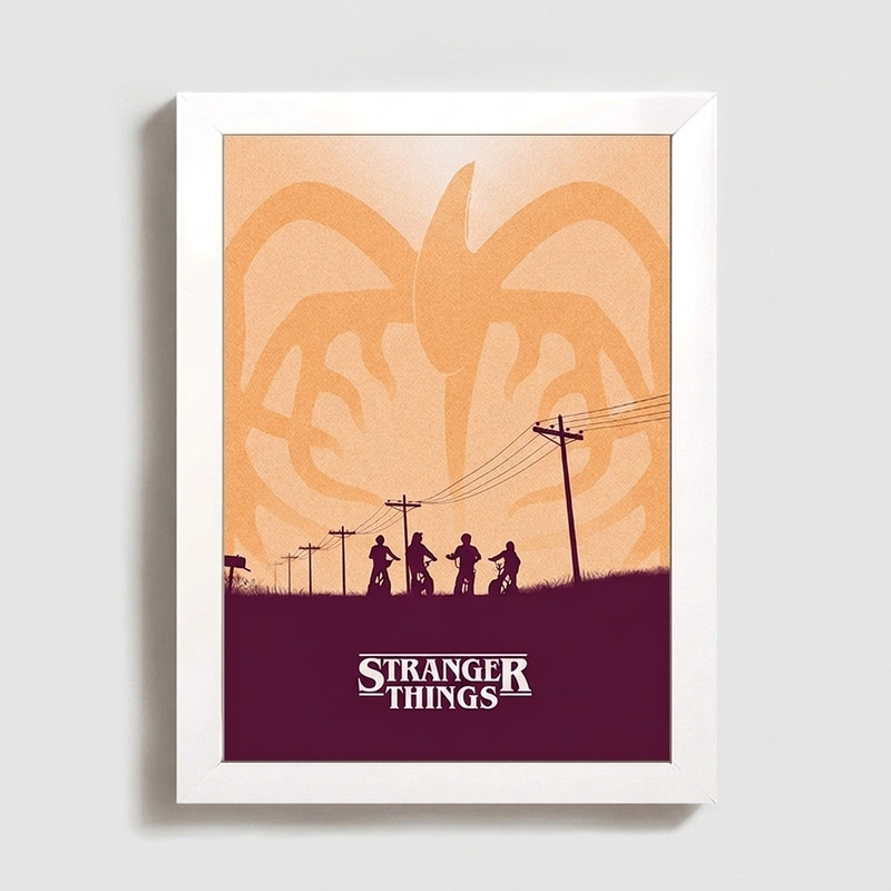 تابلو مدل stranger things netflix W471