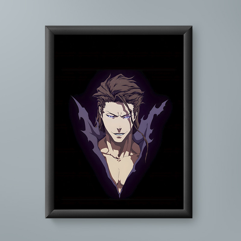 تابلو مدل انیمه سوسوکه آیزن بلیچ Sōsuke Aizen bleach anime 03