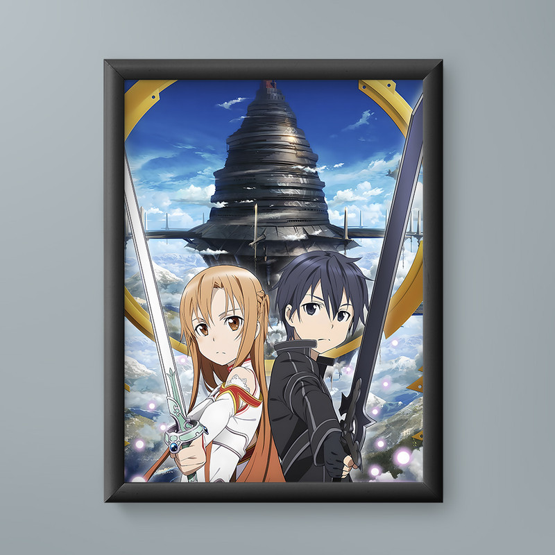 تابلو مدل انیمه سورد آرت Sword Art anime 09