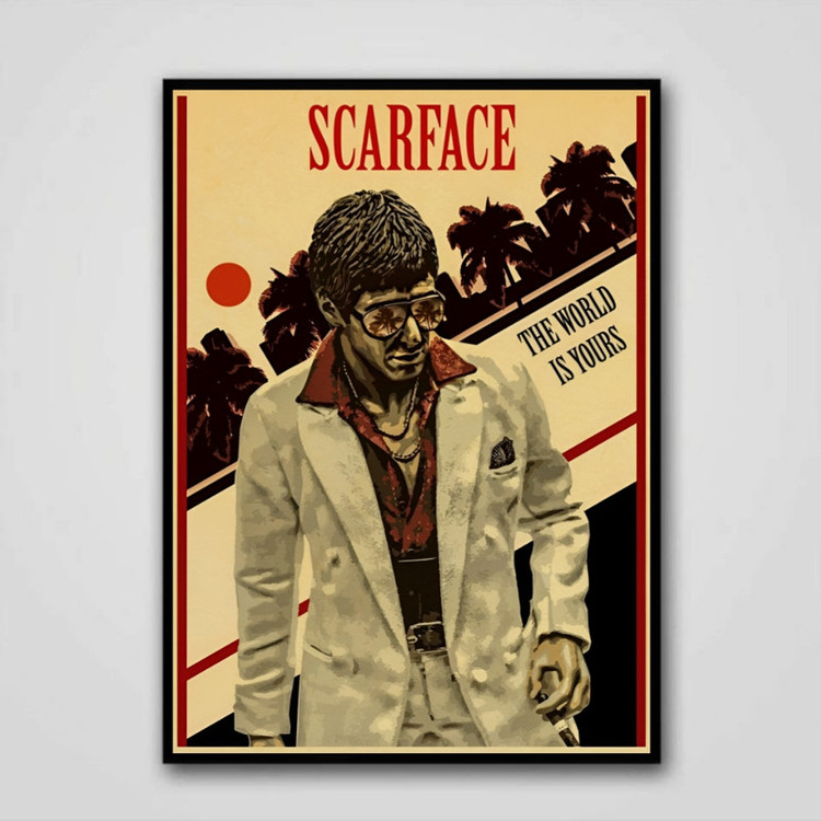 تابلو مدل Scarface