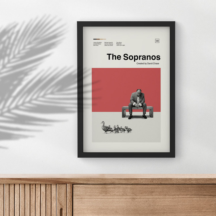 تابلو صبا طرح مدل The Sopranos کد S1402b