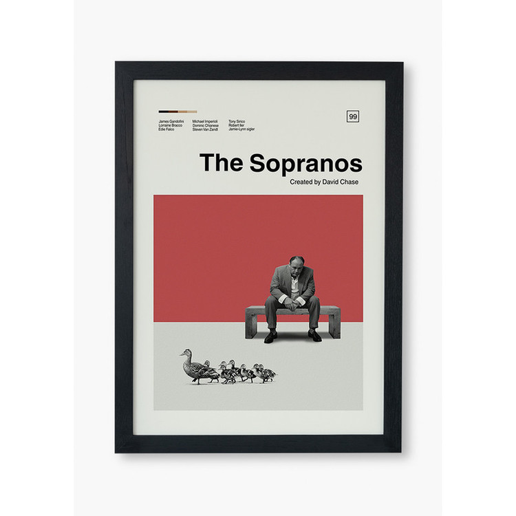 تابلو صبا طرح مدل The Sopranos کد S1402b