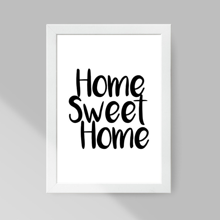 تابلو صبا طرح مدل Home Sweet Home کد sw