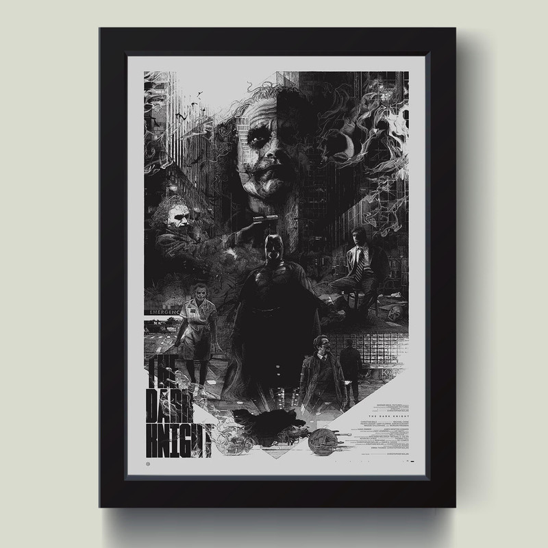 تابلو مدل The Dark Knight کد MJ131333