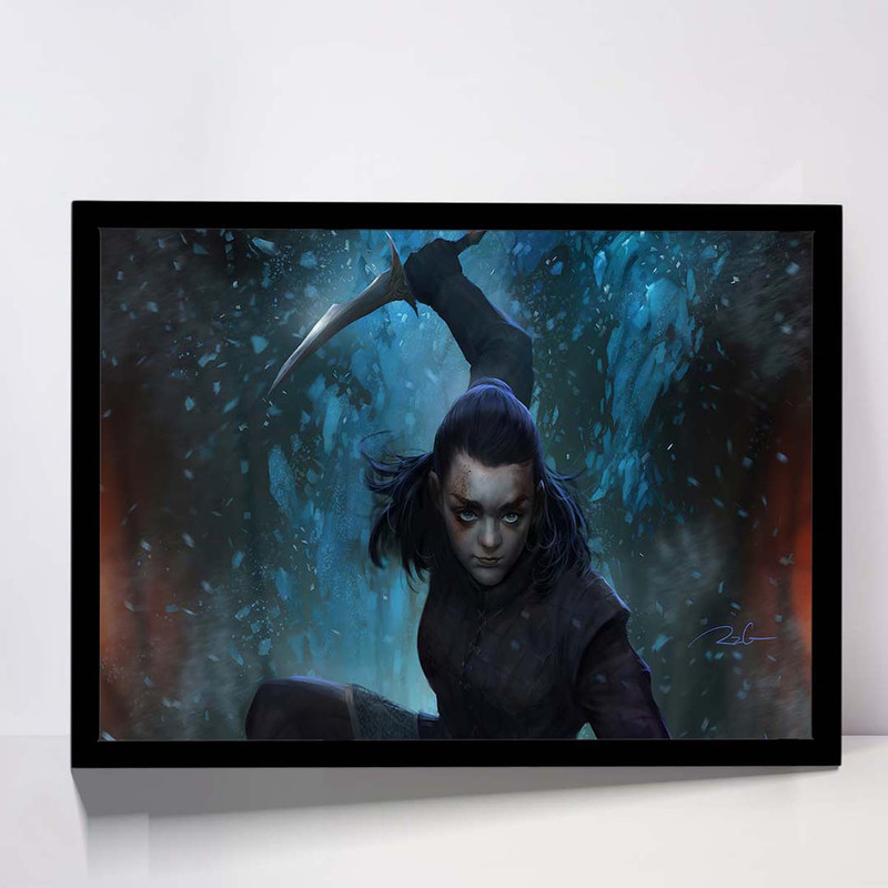 تابلو مدل arya stark کد F-10033