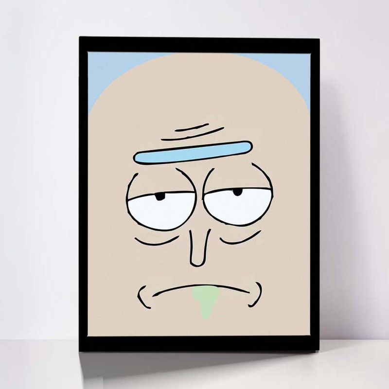 تابلو مدل Rick & Morty کد F-1042
