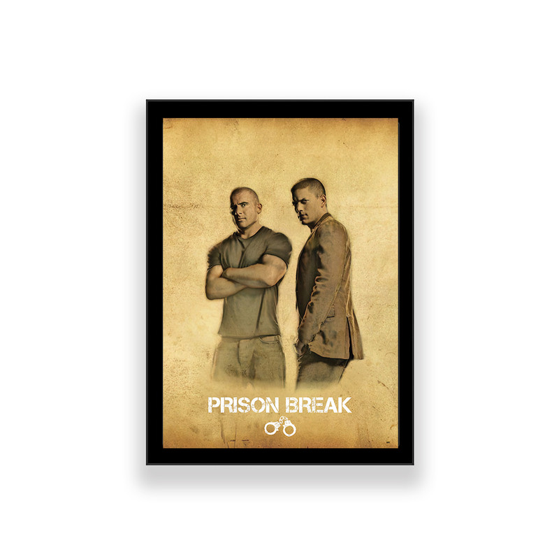 تابلو طرح فرار از زندان مدل prison break 2