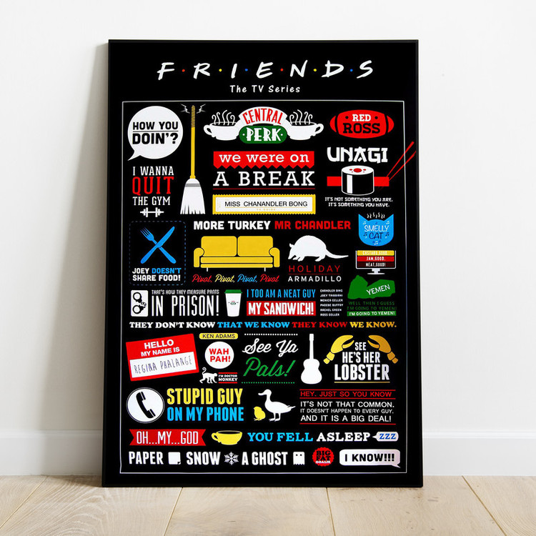 تابلو بلوویش مدل Friends