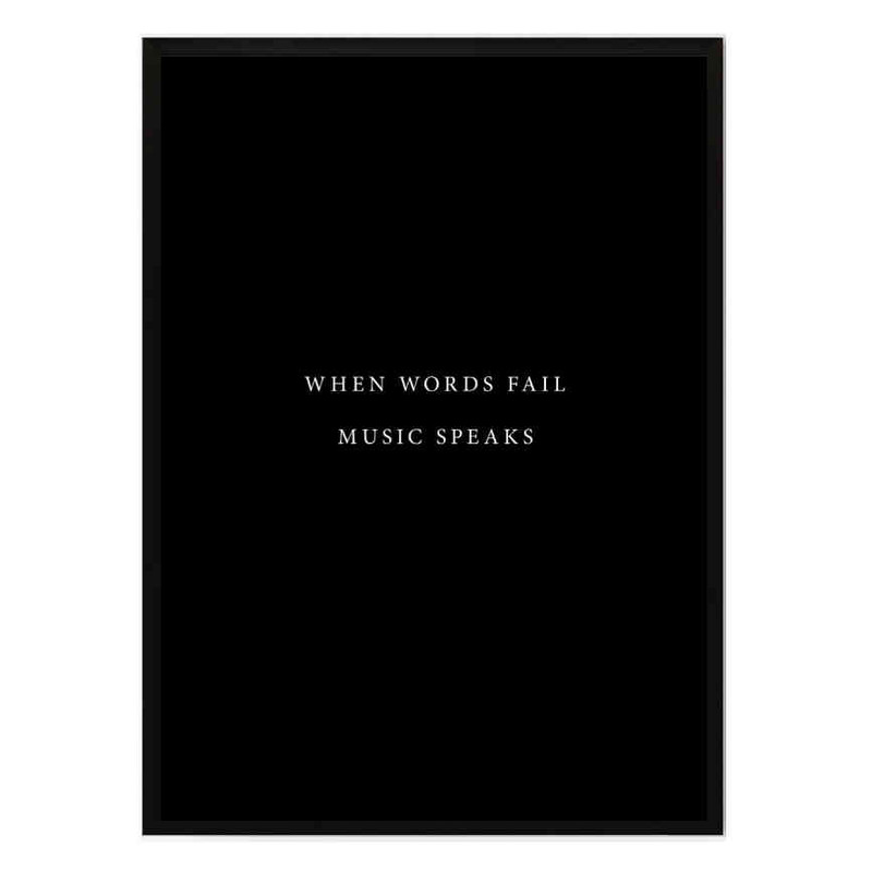 تابلو مدل Music speak کد 2489011016