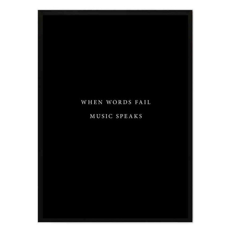 تابلو مدل Music speak کد 2489011016