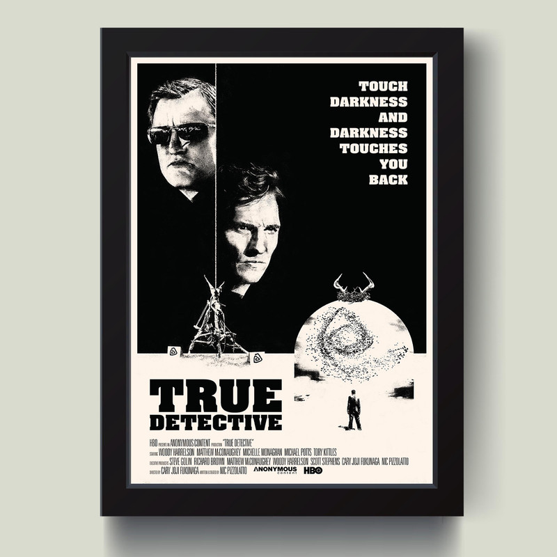 تابلو مدل True Detective کد MJ131368