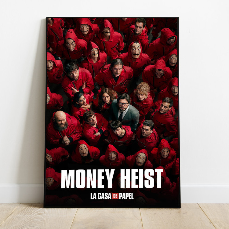 تابلو بلوویش مدل Money Heist