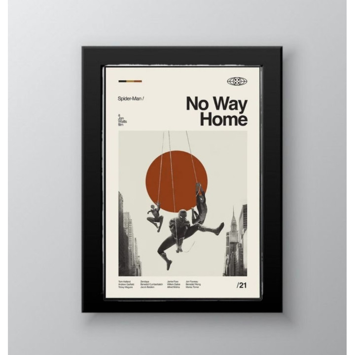 تابلو مدل دکوراتیو راز فیلم No Way Home