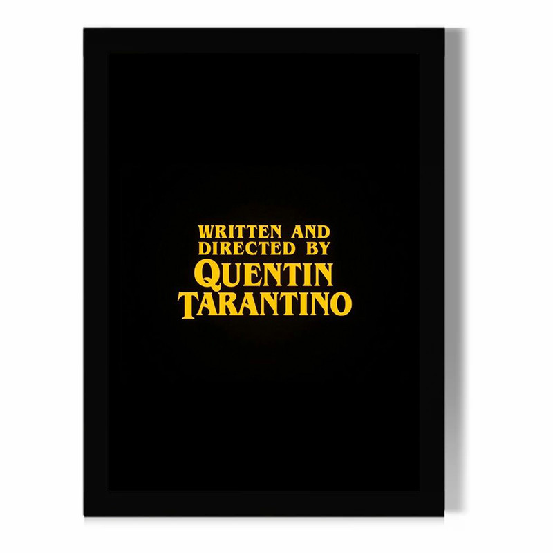 تابلو مدل دیواری طرح کوئِنتین تارانتینو Quentin Tarantino کد FD323