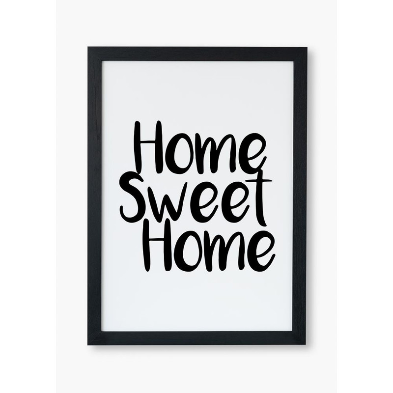 تابلو صبا طرح مدل Home Sweet Home