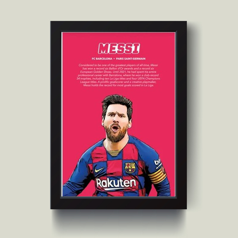 تابلو مدل مسی Messi کدG14-11