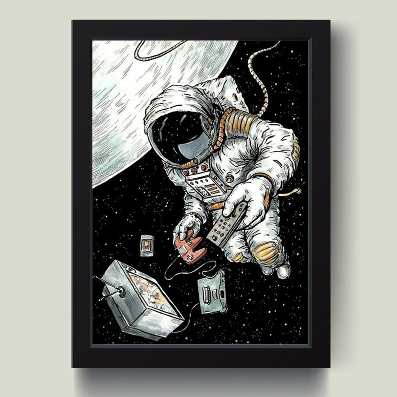 تابلو مدل فضانورد Space کد MJ131317