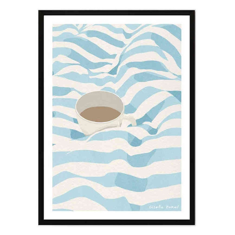 تابلو مدل Coffee in bed کد 248901504