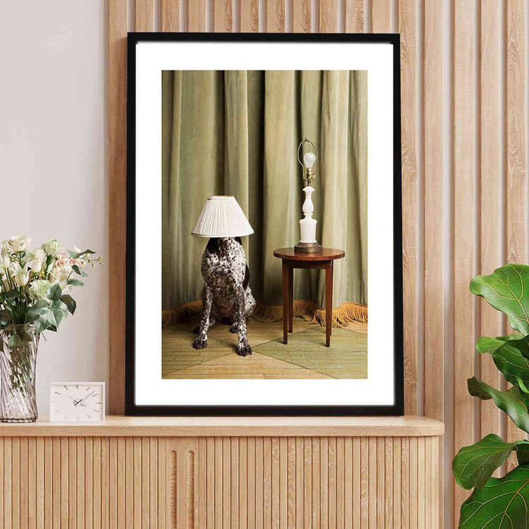 تابلو مدل Lamp doggo کد 248901662