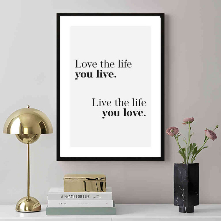 تابلو مدل Live love life کد 248901984