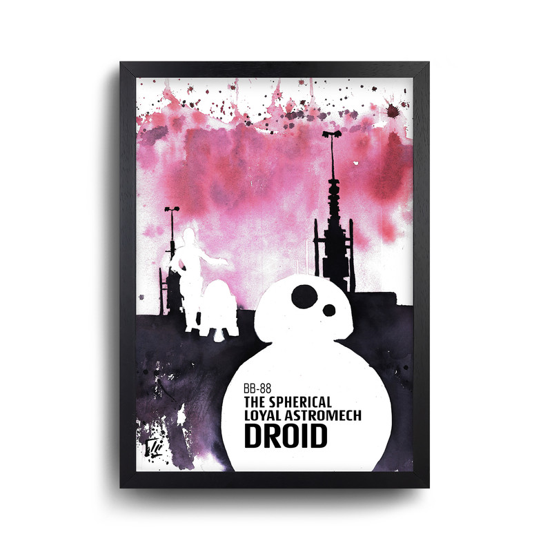 تابلو هپی‌والز مدل فیلم Star wars کد3