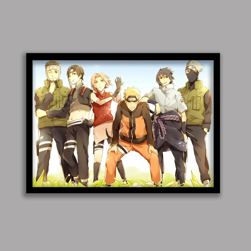 تابلو مدل انیمه ناروتو Naruto کد LA-G10396-2