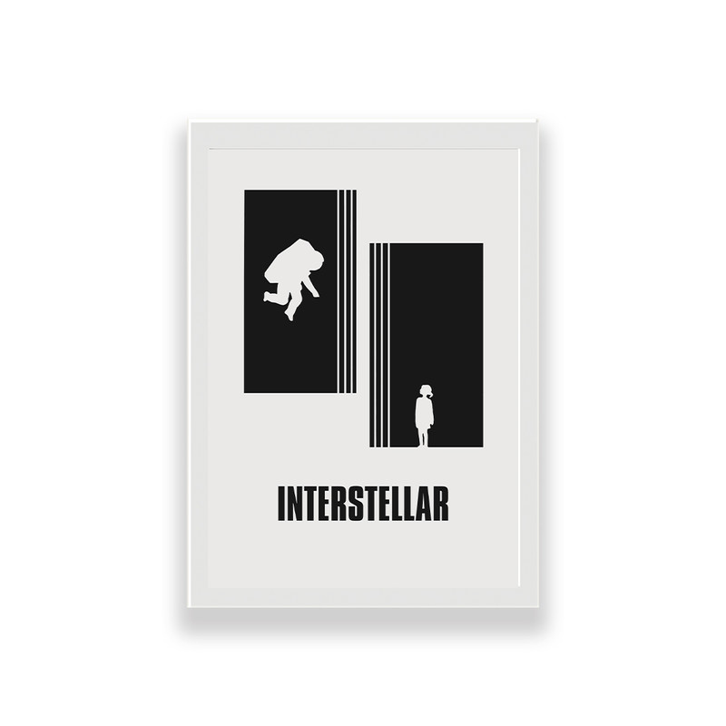 تابلو طرح فیلم interstellar