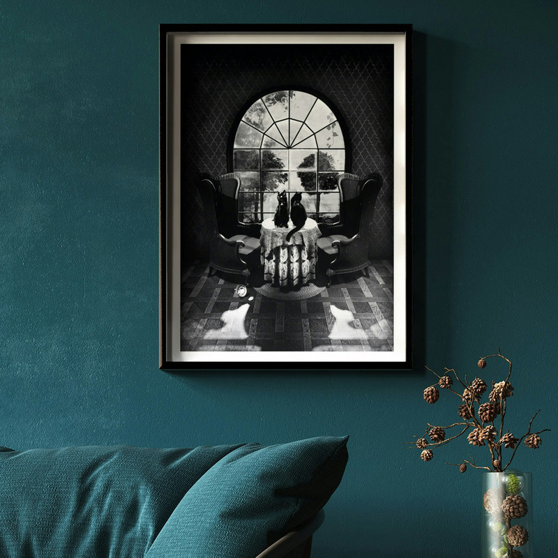 تابلو مدل Room skull کد 248901404