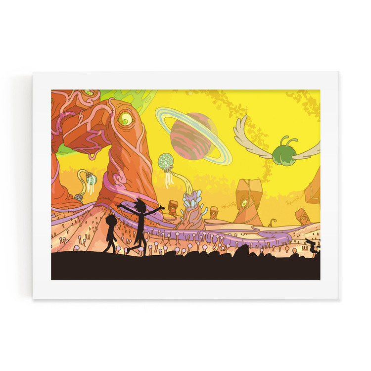 تابلو مدل Rick And Morty کد RF-5016