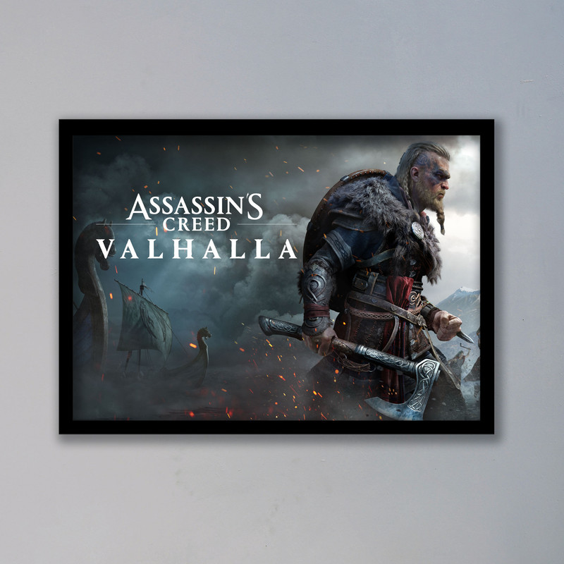 تابلو مدل بازی Assassins Creed Valhalla کد LAG10123