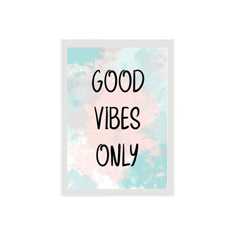 تابلو مدل only good vibes