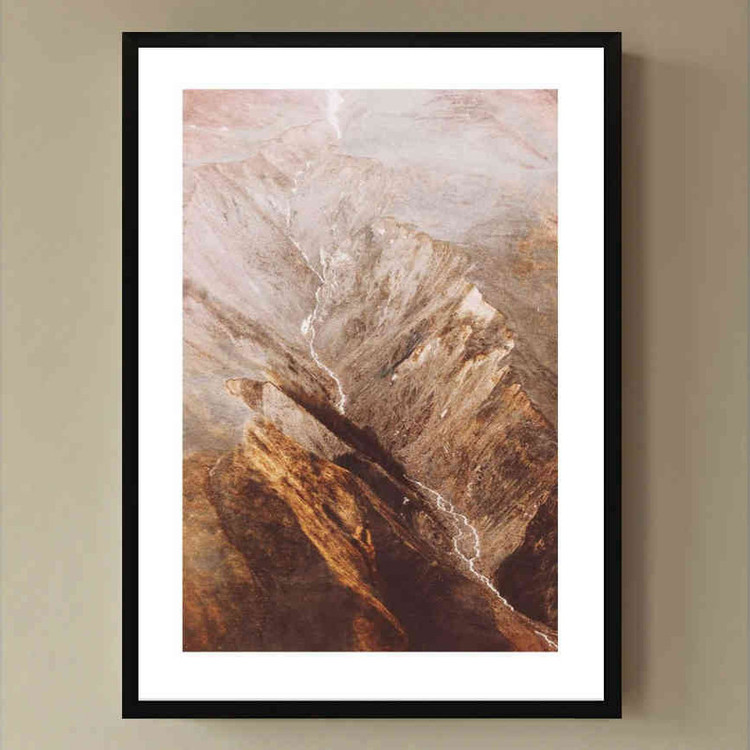 تابلو مدل Abstract mountain کد 248901838