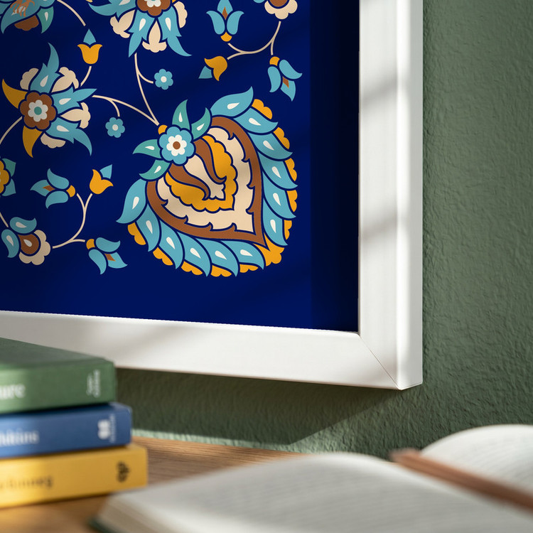 تابلو طرح ولادت امام هادی (ع) مدل G15159 فریم سفید