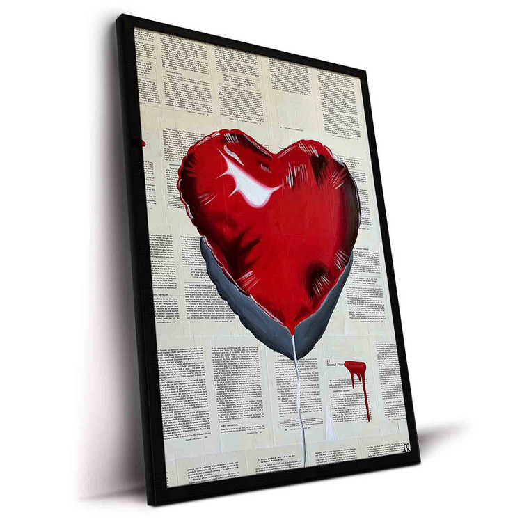 تابلو مدل Heart balloon کد 248901272