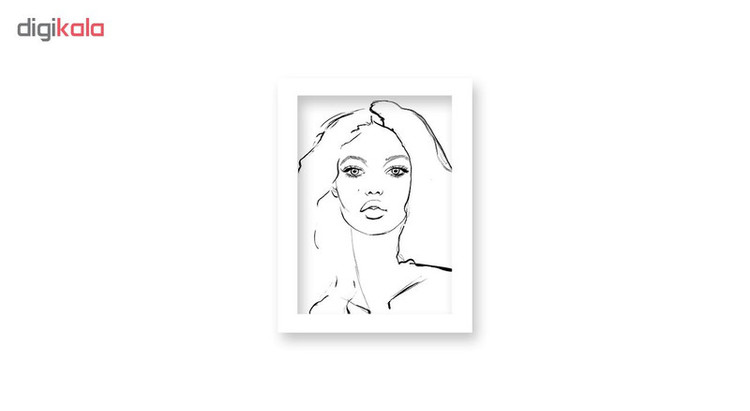 تابلو هیلما گالری کد HAP1767 WHITE