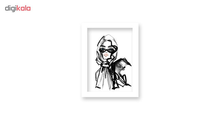 تابلو هیلما گالری کد HAP1756 WHITE