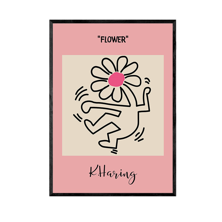 تابلو مدل human flower کد 25