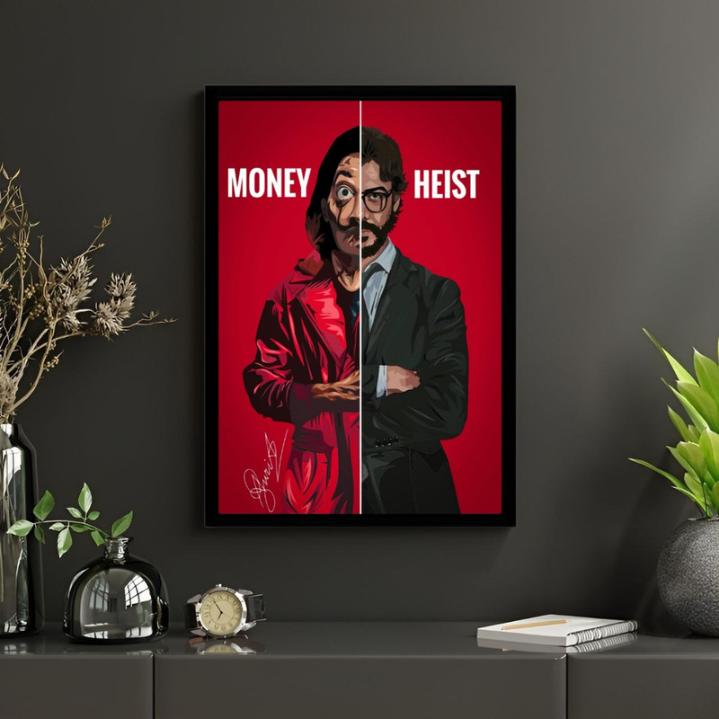 تابلو طرح Money hiest
