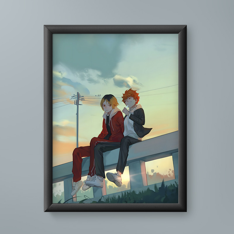 تابلو مدل انیمه هایکیو Haikyu anime 15