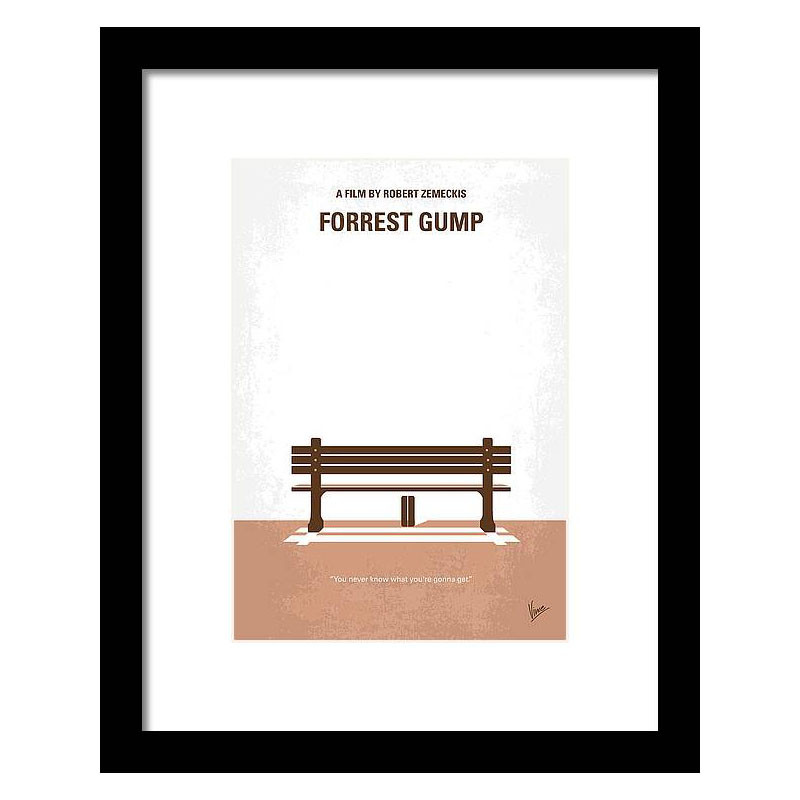 تابلو مدل مینیمال FORREST GUMP