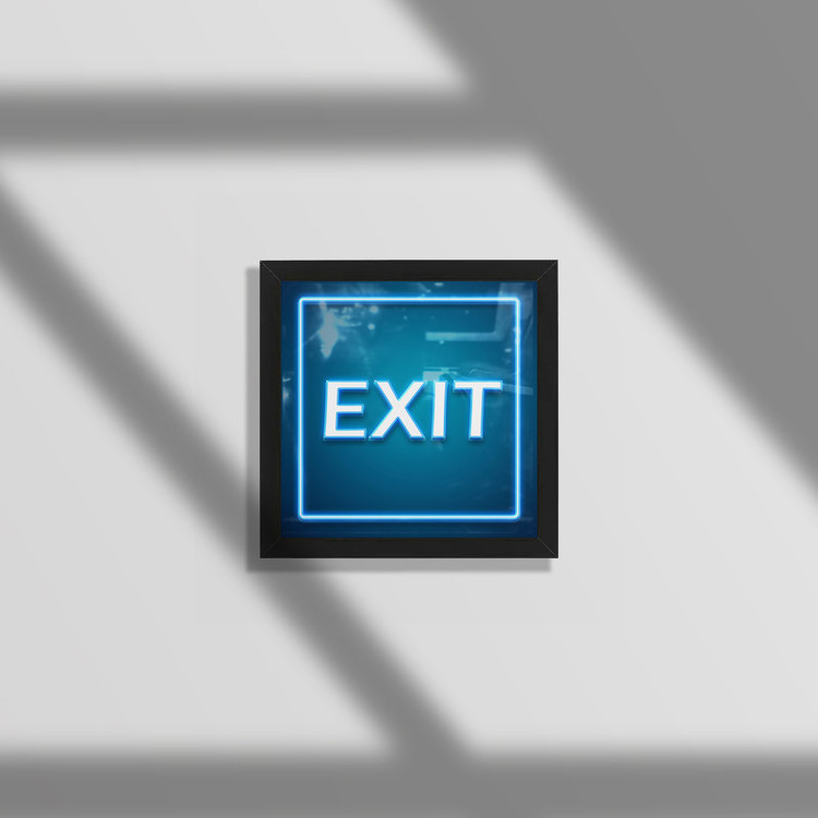 تابلو طرح Exit مدل Mk25