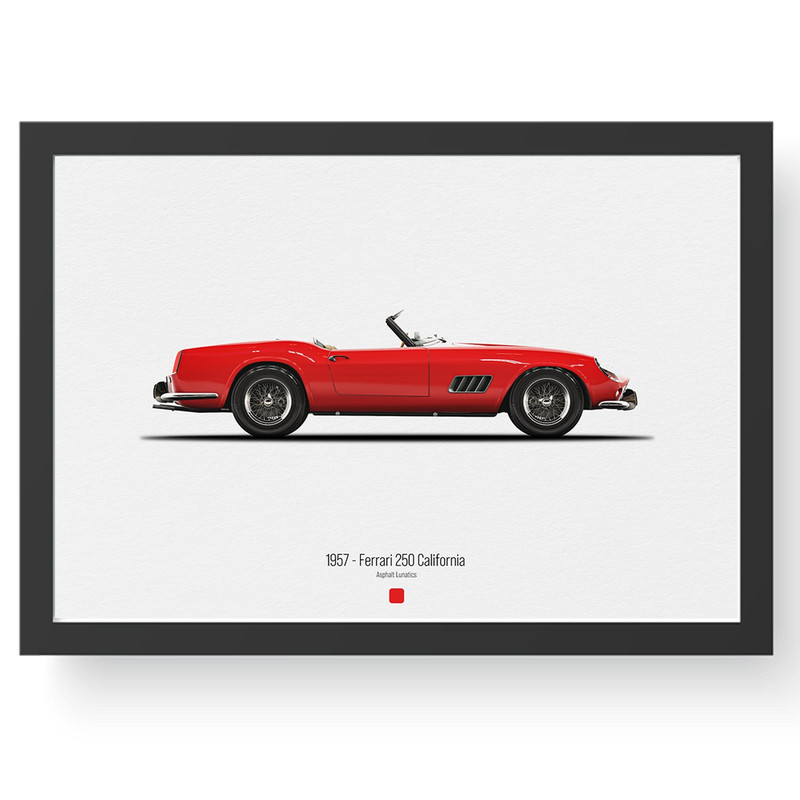 تابلو مدل Ferrari 250 California 1957
