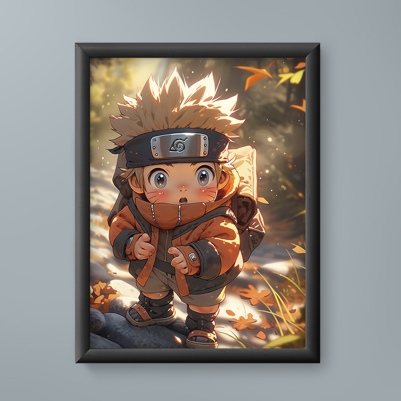 تابلو مدل ناروتو چیبی ناروتو Naruto chibi Naruto 03